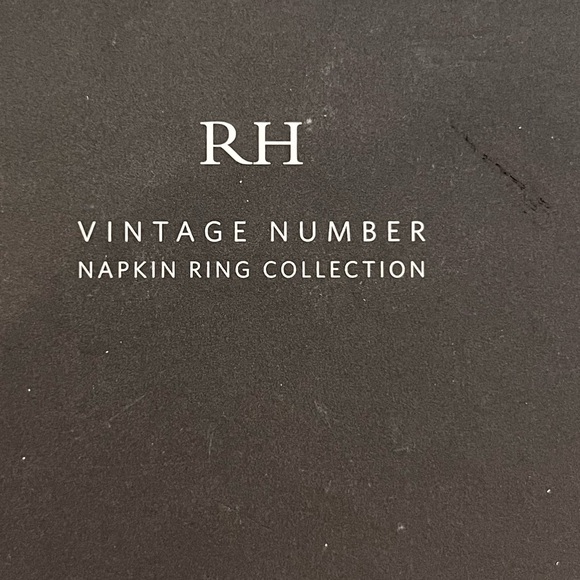 Restoration Hardware Napkin Rings - Picture 4 of 5